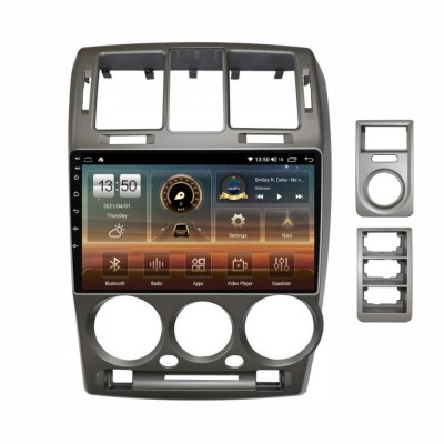 Navigatie dedicata cu Android Hyundai Getz 2001 - 2011, 6GB RAM, Radio GPS Dual foto