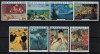 RWANDA 1980 - Picturi, impresionism francez / serie completa MNH, Nestampilat