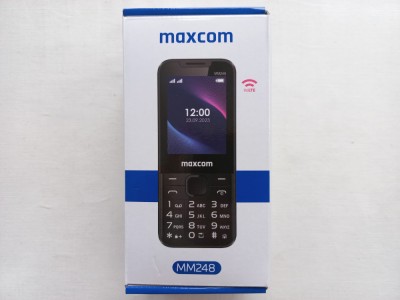 TELEFON MOBIL PENTRU SENIORI, MAXCOM MM248, DUAL SIM [ NOU, SIGILAT] foto