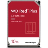 Hard Disk Red Plus NAS 10TB, SATA3, 256MB, 3.5inch, Bulk, Western Digital