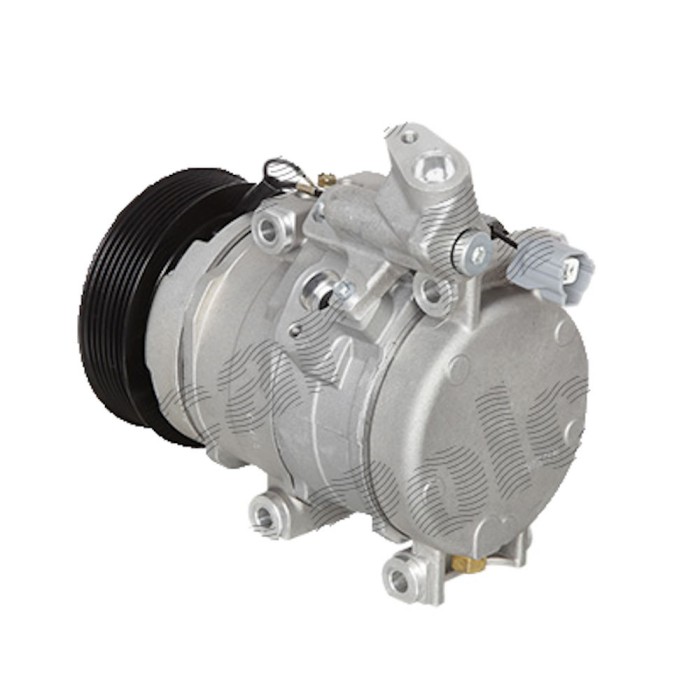 Compresor aer conditionat Honda FRV, 07.2005-2009, CR-V, 02.2005-09.2006, Accord, 10.2005-05.2008, motorizare 2.2 iCTDI 103kw, diesel, rola curea 120