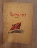Onoare, G. Basirov, 1952, ARLUS, carte veche, roman rusesc, 275 pagini