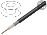 Cablu Coaxial Negru RG174/U 30,5m 2,59mm