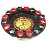 Joc Ruleta cu shot-uri, 16 pahare, 32x31x8 cm, Oem