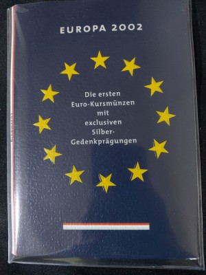 Euro set - Luxemburg 2002 , 8 monede - UNC foto