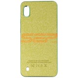 Husa Samsung Galaxy A10, TPU, Leather Denim, Verde