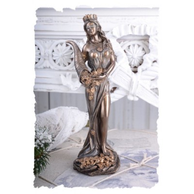 Statueta din ceramica cu zeita Fortuna WU75416A4 foto
