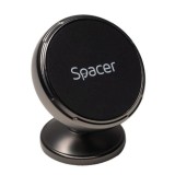 Suport auto magnetic Spacer, negru