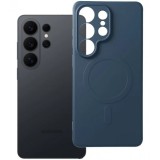 Husa MagSafe pentru Samsung Galaxy S26 Ultra S948, OEM, Silicone Mag, Bleumarin