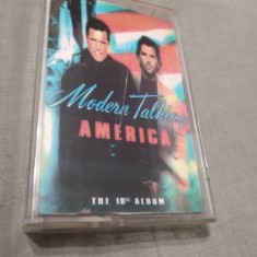 CASETA AUDIO MODERN TALKING--AMERICA ORIGINALA foto