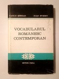 Vasile Șerban; Ivan Evseev - Vocabularul rom&acirc;nesc contemporan - schiță de sistem -