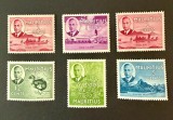 Mauritius 1938-1948 - Seria Definitivă Picturală "Regele George al VI-lea" (Set de 6 Mărci Poștale Neștampilate) - Cod: A964