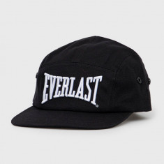 Everlast șapcă din bumbac culoarea negru, cu imprimeu