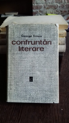 CONFRUNTARI LITERARE - GEORGE IVASCU foto