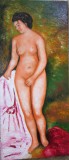 Tablou / Pictura nud, Ulei, Realism