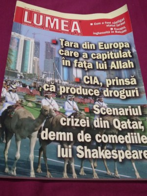 REVISTA LUMEA NR. 7 /2017 EDITIE NOUA foto