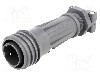 Conector circular, tata, 2 pini, BULGIN - EXP-A921/02/P
