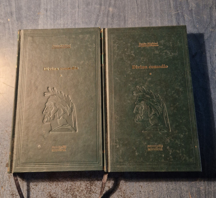 Divina comedie Dante Alighieri 2 volume adevarul