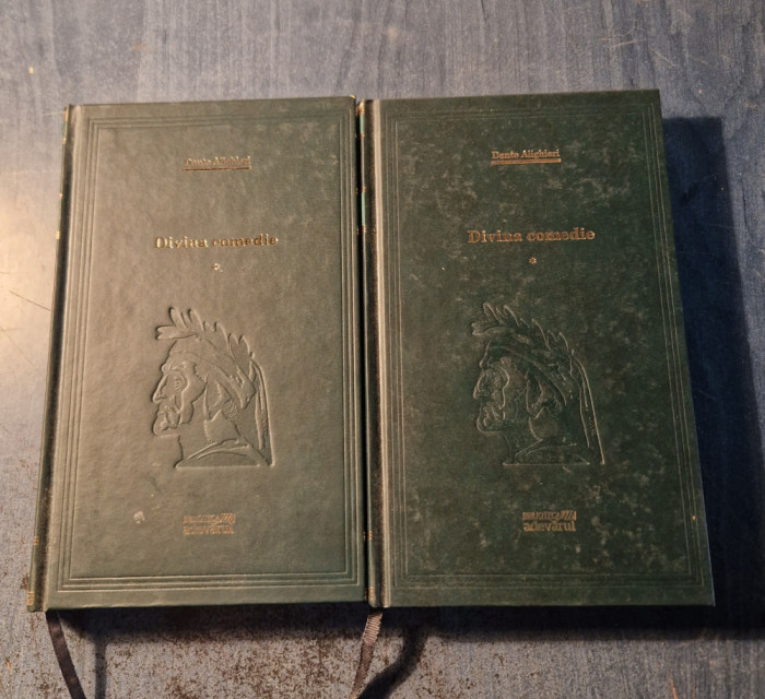 Divina comedie Dante Alighieri 2 volume adevarul