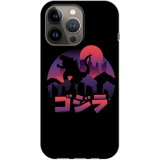 Husa compatibila cu Apple iPhone 14 Plus model Monster Attack, Silicon, TPU, Viceversa, Transparent, Carcasa