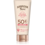 Hawaiian Tropic Glowing Protection Face Cream crema de soare pentru fata SPF 50 50 ml