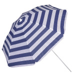 Umbrela pentru plaja Sea Windshield, 1.8 m, model dungi, Albastru inchis, General