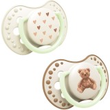 LOVI Teddy Love suzetă 0-6 m 2 buc