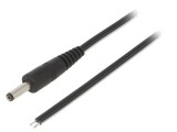 Cablu Alimentare DC 4,0/1,7 Negru 1,5m