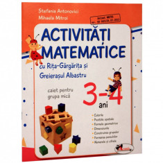 Activitati matematice cu Rita Gargarita si Greierasul Albastru