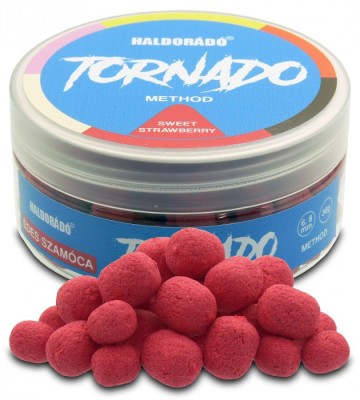 Haldorado - Pelete flotant Tornado Method 6, 8mm - Capsuni foto