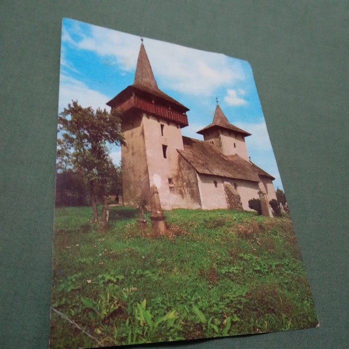 CARTE POSTALA GIGANT BISERICA DIN GURA-SADA NECIRCULATA