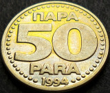 Cumpara ieftin Moneda 50 PARA - YUGOSLAVIA, anul 1994 * cod 2610 = A.UNC, Europa