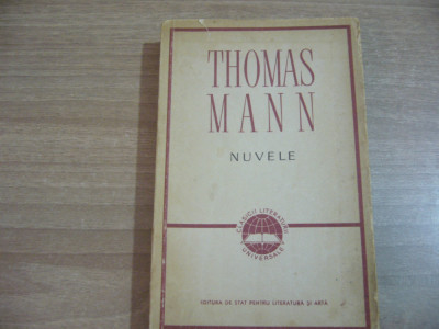 Thomas Mann - Nuvele foto
