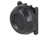 Comutator Push 30mm Negru