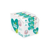 Pampers sensitive Servetele Umede 12 x 52, 624 Bucati