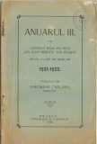 C9723N Anuarul III al Liceului real de stat Dr Ioan Meșotă din Brașov pe al III-lea an școlar 1921-1922 Gheorghe Chelariu, director, 1922, Brașov