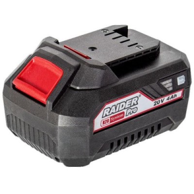 Acumulator Li-ion 20V 4Ah pentru RDP-R20 System, Raider, 131153 foto