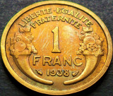 Cumpara ieftin Moneda istorica 1 FRANC - FRANTA, anul 1938 * cod 4408, Europa