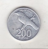 bnk mnd Indonezia 200 rupii 2003 , pasare