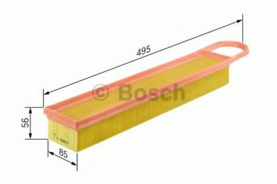 Filtru aer MINI MINI (R56) (2006 - 2013) BOSCH F 026 400 050 foto