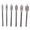 Set 6 burghie plate pentru lemn 10-25 mm, Richmann