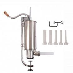 Masina de umplut carnati, Vertical, Inox, 4 palnii, 4kg foto