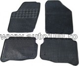 Covorase Cauciuc Dedicate Volkswagen Fox (2004-2011) Rigum Cehia - Identice Polo 9N/9N3, Margine Protectie, Fara Miros