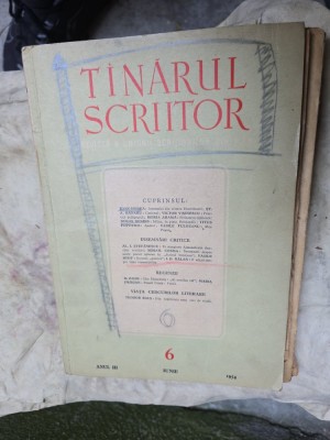T&amp;acirc;nărul Scriitor - Uniunea Scriitorilor nr.6/1054 foto