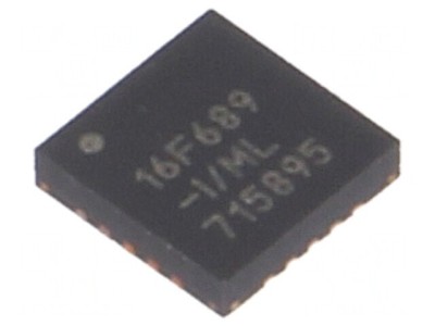 Microcontroler PIC 7kB 20MHz 2-5.5V SMD QFN20 foto