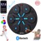 Aparat de Box Interactiv APF&reg; cu Lumini LED, Muzică și Moduri de Antrenament Ajustabile - Negru