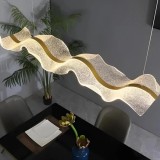 Lustra LED Alessandro DESIGN AMI, 80W, Auriu, Lumina Reglabila Rece/Calda/Neutra, Stil Modern