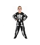 Costum carnaval Schelet pentru copii, marime 120/130 cm( 6-8 ani)