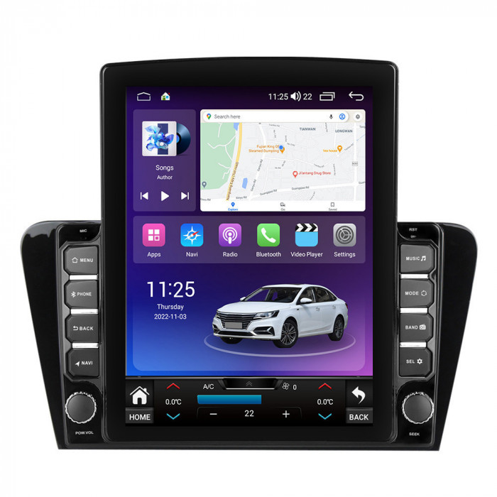 Navigatie dedicata cu Android Skoda Octavia III 2013 - 2020, 8GB RAM, Radio GPS