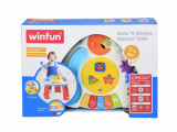 Jucarie masa muzicala pentru bebelusi, Winfun, 0812